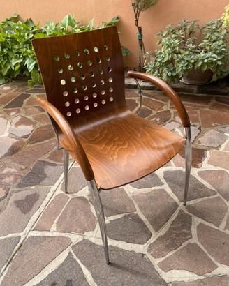 Sedie legno e metallo