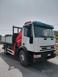 IVECO EUROCARGO 150 E18 TECTOR GRU RADIOCOMANDO E 