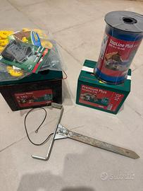 Batterie e cavi per recinto elettrico animali