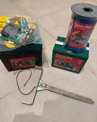 Batterie e cavi per recinto elettrico animali