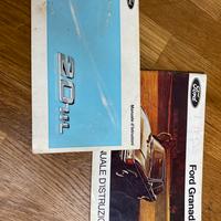Libretto d’istruzione Ford Granada e 20m