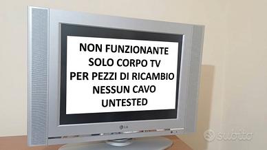 LG Flatron RZ-20LA70 20" - Da testare / Ricambi