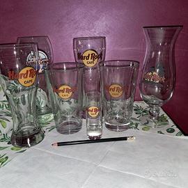 Lotto bicchieri Hard Rock Café e Bubba Gump