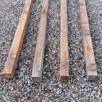 4 morali in legno