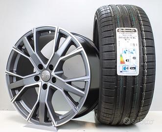 Cerchi in lega 18 per Audi A4 con gomme invernali