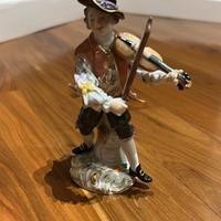 Meissen Musicante con Violino
