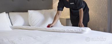 Pulizia camere hotel