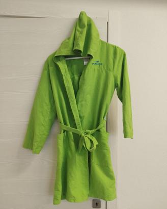 Accappatoio microfibra Nabaiji verde 133-142 cm