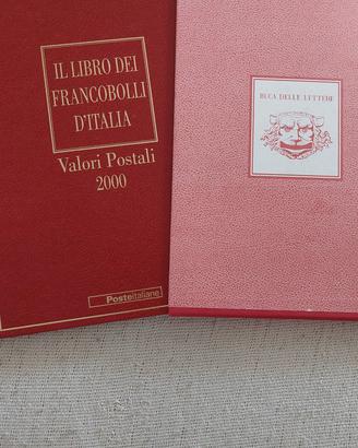 Volume filatelico da collezione anno 2000