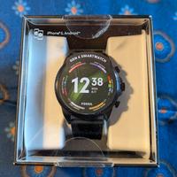 Fossil Smartwatch Gen 6 Nero Silicone
