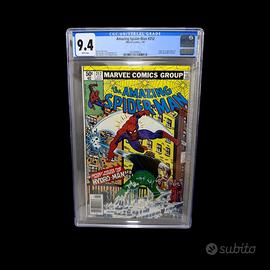 Spider-Man #212 CGC 9.4 Newsstand Hydro-Man
