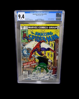 Spider-Man #212 CGC 9.4 Newsstand Hydro-Man