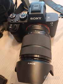 Fotocamera Sony Alpha II full frame + obiettivo