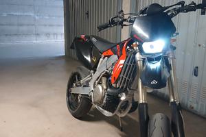 Honda CRF 450 doppio scarico