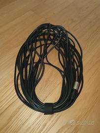 Cavo microfono Proel 17 mt - cannon F / cannon M