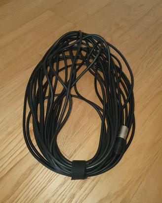 Cavo microfono Proel 17 mt - cannon F / cannon M