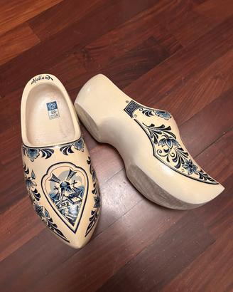 Zoccoli Olandesi in Legno Mis.41-42 (27cm)