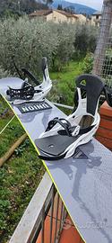 SNOWBOARD CON ATTACCHI + BORSONE