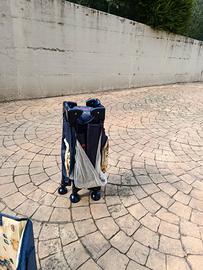 Lettino da viaggio pieghevole per bambini