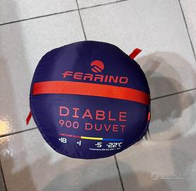 Sacco a pelo estremo in piuma Ferrino 900 grammi