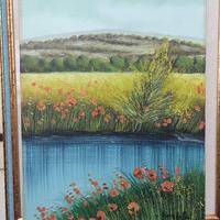 Quadro campo di papaveri di Giuseppe GALLO