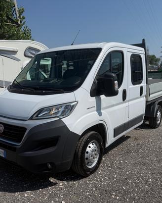 Fiat Ducato 7 Posti Doppia Cabina Cassone Fisso