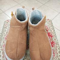 pantofole scamosciate