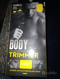 Rasoio elettrico con luce LED e indcatore IPX7