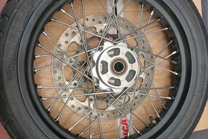 Cerchio Anteriore C/Disco Per SCR Spoke Rims