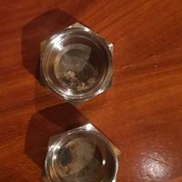 coppia tappi in acciaio inox inossidabile filetto