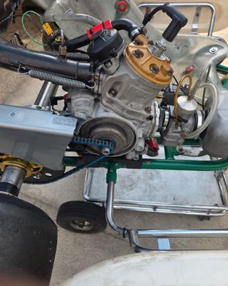 Go kart  Tony kart  401 con motore rock GP 125