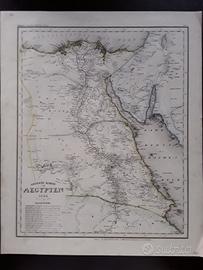 Carta geografica del 1850