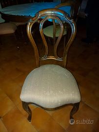 sedie in legno