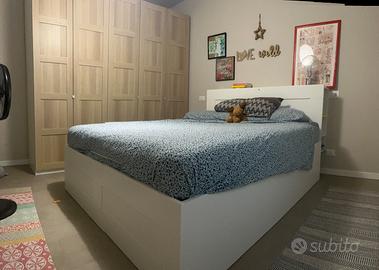Letto Brimnes 160x200 + testiera