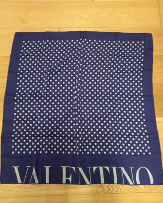 foulard Navy Valentino 