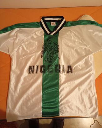 Maglia  tasferta originale nazionale Nigeria Nike