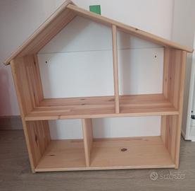 FLISAT casetta bambole/scaffale 