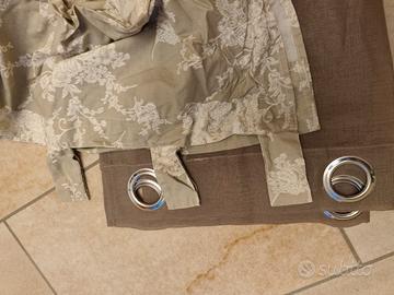 Tende da camera con bastone regolabile e tasselli