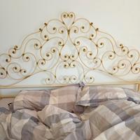 Letto matrimoniale ferro battuto