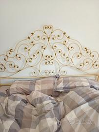 Letto matrimoniale ferro battuto