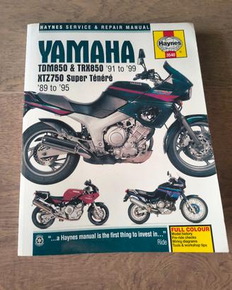 Yamaha xtz 750 super tenere Manuale Haynes 