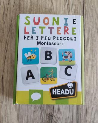 Gioco in scatola "Suoni e Lettere"