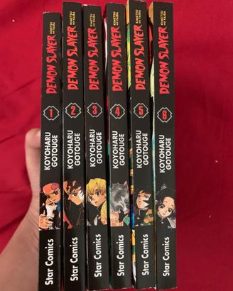 Demon Slayer vol 1-6
