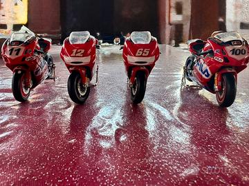 Moto mini Ducati in scala 1/18 Ducati Fila