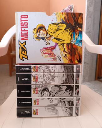 Tex contro Mefisto completo di cofanetto 