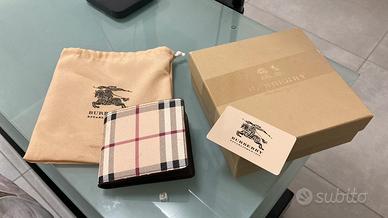 Portafoglio burberry
