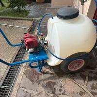 Atomizzatore botte 120lt carrellata honda
