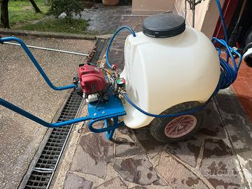 Atomizzatore botte 120lt carrellata honda