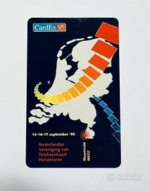 Scheda Telefonica Olanda N.V.T.H. CardEx 95