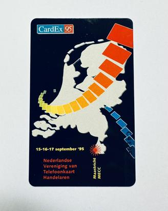 Scheda Telefonica Olanda N.V.T.H. CardEx 95